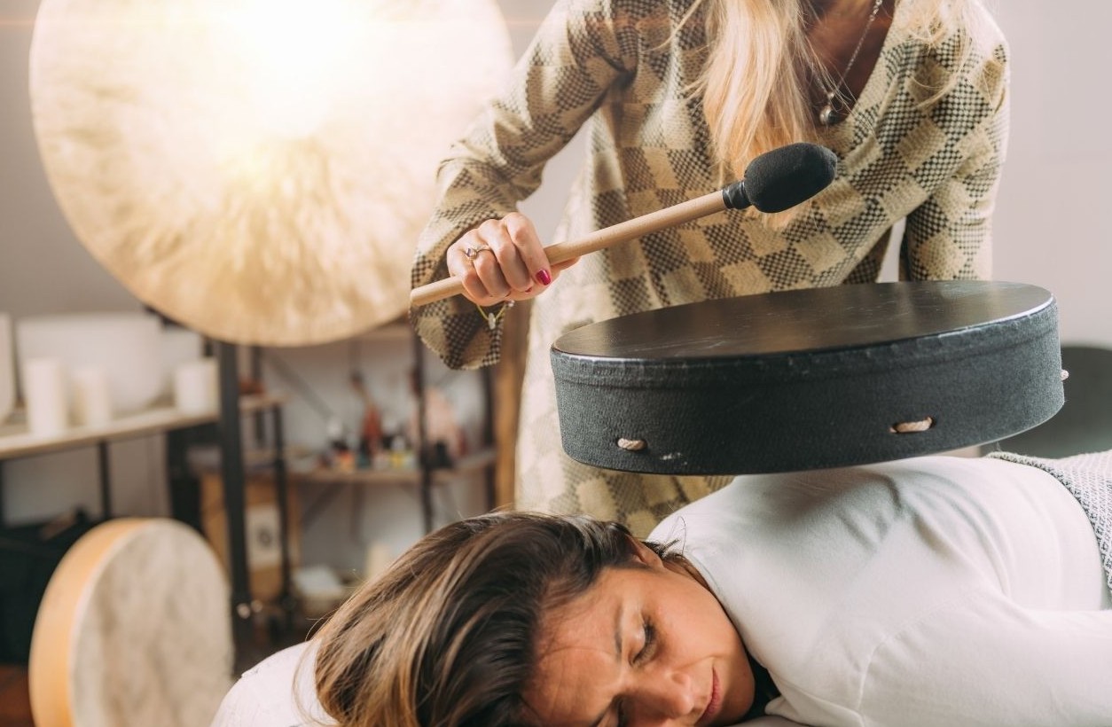 Drum sound healing
